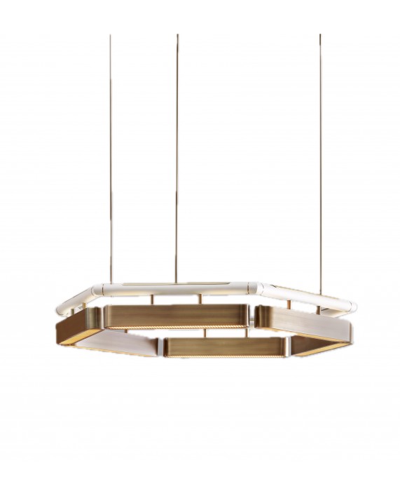 Bert Frank Colt Hexagon Pendant Lamp